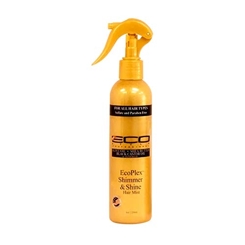 ECOCO Eco Style Ecoplex Shimmer y Shine Hair Mist 8 Fl Oz miniatura 1