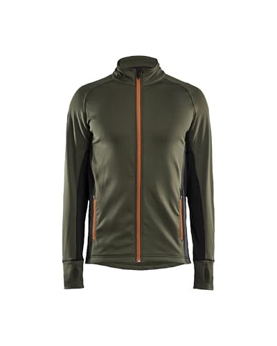 Veste de travail micropolaire STRIKER Blaklader 4735 Vert Forêt XXL
