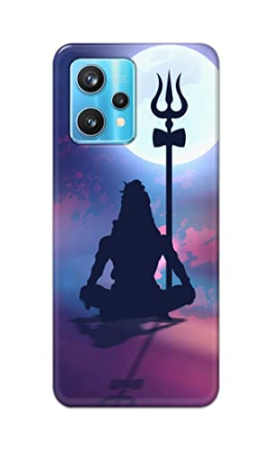 Image of Printed Hard Back Cover Case for Realme Narzo 50 Pro 5G Back Cover (Lord Shiva) -702