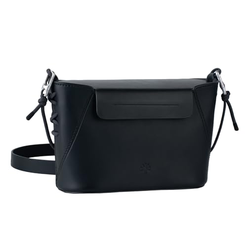 PGYTECH OneGo Classic Crossbody Mobile Bag Large Organized Storage Magnetic Quick-Open & Detachable Strap Everyday Carry Bag for Phone/Cameras/Daily Essentials Black