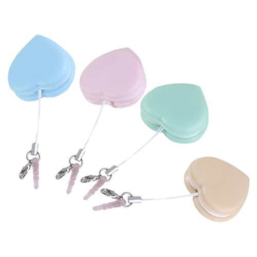 FOMIYES Portable Keychain Screen Eyeglass Cleaner Screen Cleaning Dust Brush Set