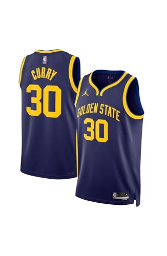 Stephen Curry Golden State Warriors NBA Nike Jordan Brand Men's Navy Statement Edition Swingman Jersey (US, Alpha, X-Large, Regular, Regular, Navy)