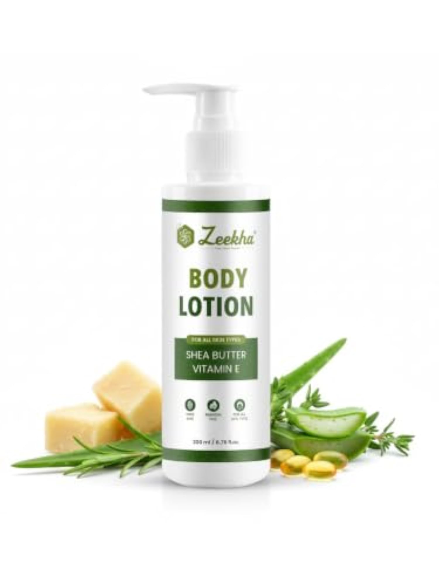 Body Lotion with Shea Butter and Vitamin E - 200 ml