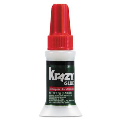 Krazyamp;reg; Glue All Purpose Brush-On Glue.17oz, Liquid