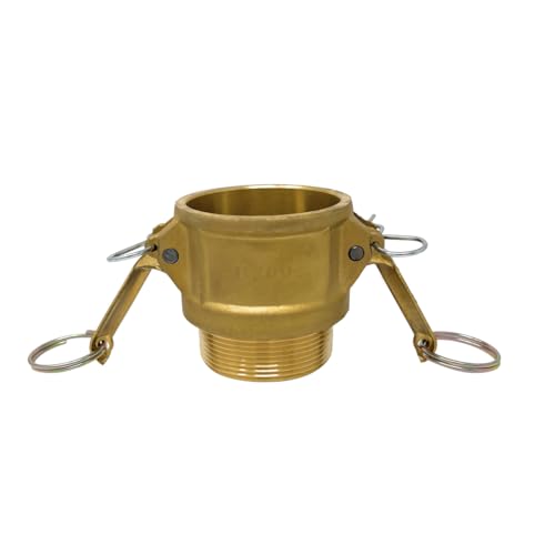 Gloxco Brass Type B Cam and Groove Fitting, 2