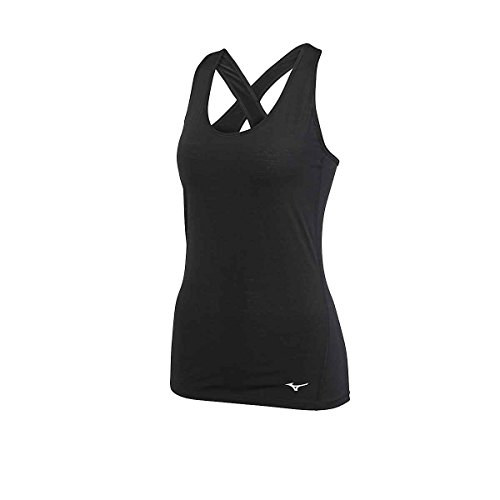 Image of Mizuno Running Women's Active Tank, Medium, Black