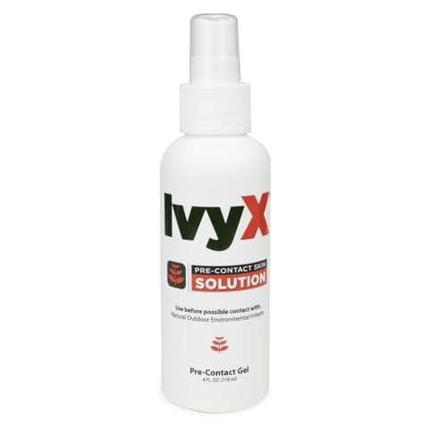 CoreTex Ivy X Pre-Contact Skin Barrier Spray (4oz. Pump Bottle) - Poison Ivy Protection Spray to Help Prevent Itchy Rashes from Poison Ivy, Poison Oak, & Poison Sumac - Quick Dry & Chalk-Free Formula Cover