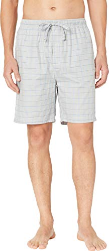 Image of Nautica Men's Soft Woven 100% Cotton Elastic Waistband Sleep Pajama Short