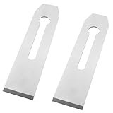 LQ Industrial 2PCS Woodworking Edge Trimming Saw Blade 51x183x35mm Manganese Steel Cutting Tool for Polishing and Deburring