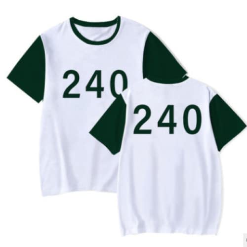 TADYL Squid Game Costumes, Role-Playing Shirts, Gamers T-Shirts, Female and Male Costumes, Party Costumes-B||M