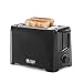 Commercial Chef CCT2201B 2 Slice Toaster, Black