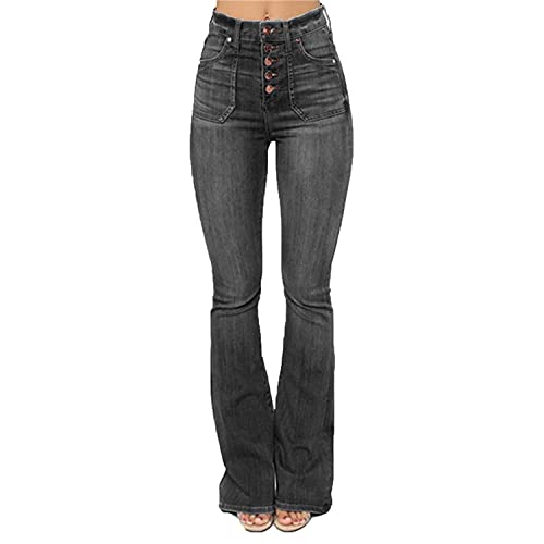 Jeans évasé pour femmes en détresse idéal pour vos sorties urbaines