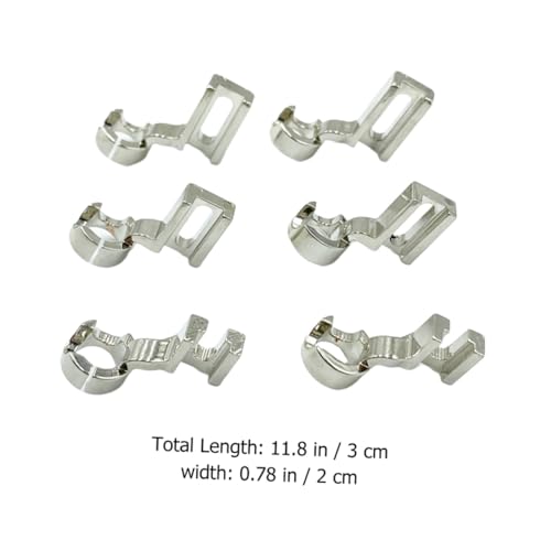 Set de 6 Pies Prensatelas Multifuncionales para Máquina de Coser miniatura 2