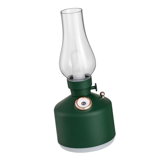Veilleuse d'aromathérapie vintage vert olive diffuseur de bien-être USB
