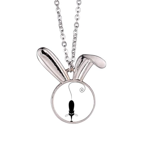 Collier pendentif chat noir le symbole d'un amour fusionnel