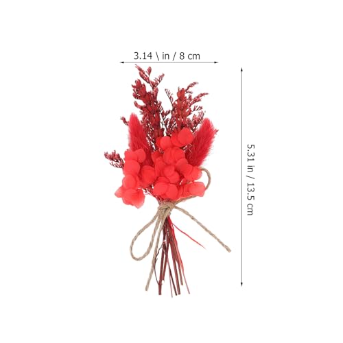 Mini Ramo de Flores Secas Luxshiny 5 Piezas miniatura 2