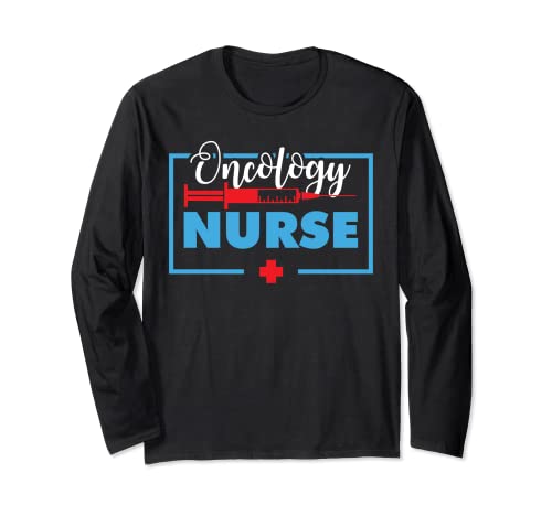 Oncology Nurse - Oncologist Nurse Practitioner Gift Manga Larga