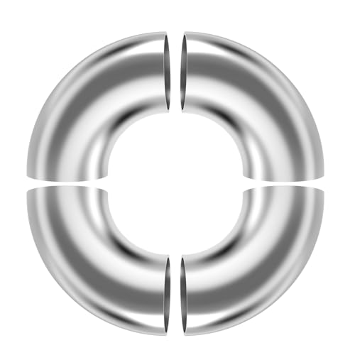 Codo de tubo de escape de 90 grados para tuning de coche y montaje de pasamanos de escalera