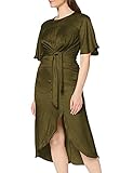  Koton Sommerkleid Mit Galzeffektmuster Vestido de Fiesta, Verde (Grün 890), 40 (Talla del Fabricante: 38) para Mujer