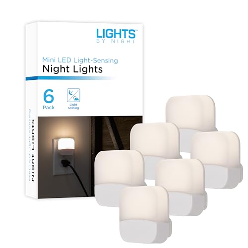 Lights by Night Plug In Night Light Bedroom Decor Apartment Essentials...