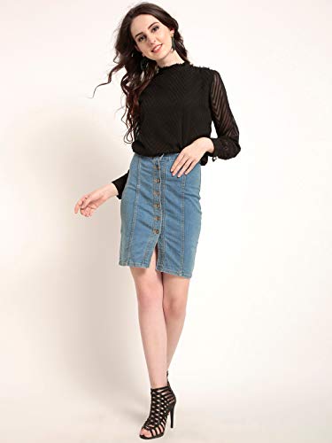 Image of Rare Women's Solid Regular Fit Blouse
