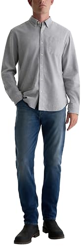 AG Adriano Goldschmied Everett Slim Straight Jean Jeans, Sankt Moritz, 32W x 34L Hombres