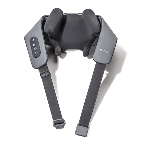 Breo N5 Mini Neck Massager with Heat, Electric Massager for Neck and Shoulder, Deep Massage at Home, Muscle Relaxation Gifts