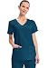 Cherokee Women's Workwear Scrubs Core Stretch V-Neck Top, Caribbean Blue, Small