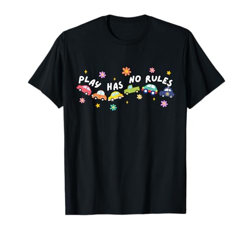 Play Has No Rules Inclusion and Advocacy Autism Acceptance T-Shirt