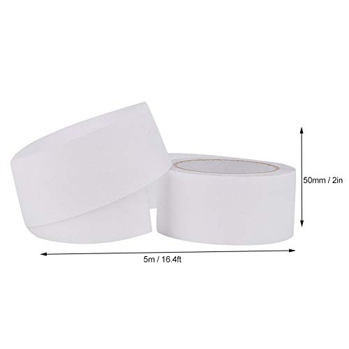 fydun health gear anti slip tape peva pu rubber non slip floor stair step s indoor hardware abrasive safety strip 5m outdoor high traction strong grip skid for steps stairs white