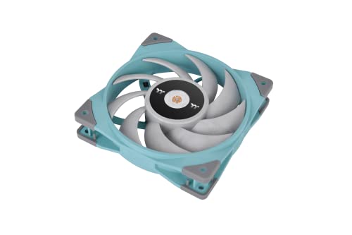 Image of Thermaltake TOUGHFAN 12 Turquoise High Static Pressure Radiator Fan (Single Fan Pack) Quiet Case Fan PWM 500~2000rpm Turquoise CL-F117-PL12TQ-A