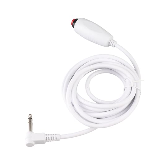 Cable de llamada de enfermera anticaídas con botón pulsador largo de 9,8 pies resistente al agua