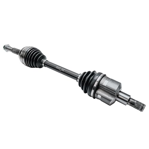 Image of Detroit Axle - 4WD Front CV Axles for Chevrolet Trailblazer EXT GMC Envoy XL Buick Rainier Saab 9-7x Bravada, CV Axle Shafts Assembly Replacement