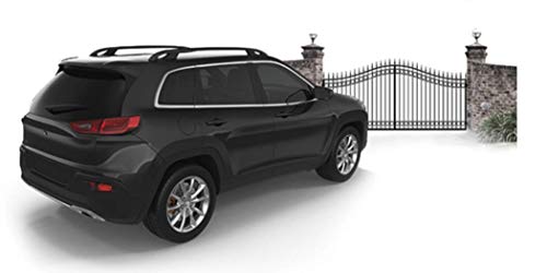 Cartell CP-4 Smart Driveway Free Exit Wand Sensor System with 100' Foot Cable for Gate Openers