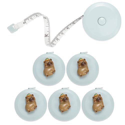 Cinta métrica flexible 6 pcs 60 pulgadas doble escala miniatura 1