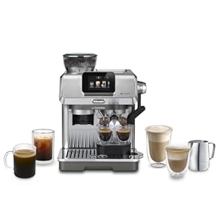 De'Longhi La Specialista Touch EC9455.M, Espresso Coffee Machine with Coffee Grinder, Cold Brew Function, Automatic or Manual Milk Frothing, Intuitive Touch Control, Includes Welcome Set, Metal