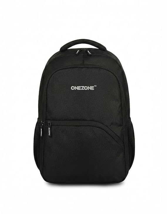 Black Laptop Backpack for Men & Women – Water-Resistant College & School Bag with Multiple Compartments, Lightweight Travel Daypack-image-0
