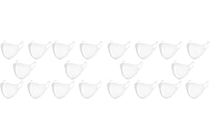 Sublimation Blank White Reusable Face Mask - 50ct