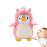 ↶[Adecuado para regalar] El pingüino relleno es adecuado tanto para niñas como para niños, adecuado para niños y niños, y es una gran idea de regalo para cumpleaños, Navidad y otras festividades.