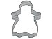 R&M Gingerbread Girl 5" Cookie Cutter in Durable, Economical, Tinplated Steel