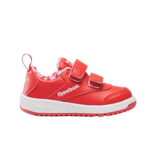 Reebok Court Advance Baskets enfant mixtes avec sangle et lacets élastiques confort