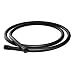 Produktbild BERNSTEIN® Brauseschlauch BS02 Schwarz matt 1,8m Duschschlauch aus PVC, flexibel und knickfest, Schlauch 180cm mit Verdrehschutz, Universal-Anschluss