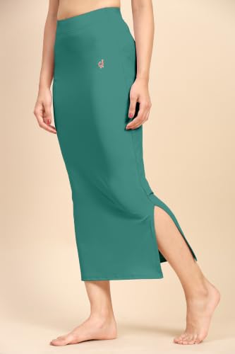 Image of TRENDMALLS Women's Polyester Spandex Stretchable Straight Saree Shapewear Petticoat for Women, Cotton Blended, Skirts for Women, Saree Shaper