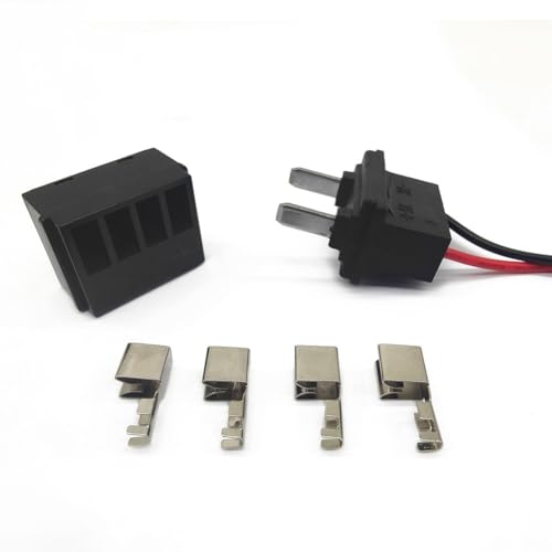 Auratrove Base de batería eléctrica, soporte de conexión de aleación de aluminio para caja de batería Silverfish, accesorio de resorte negro para bicicleta eléctrica