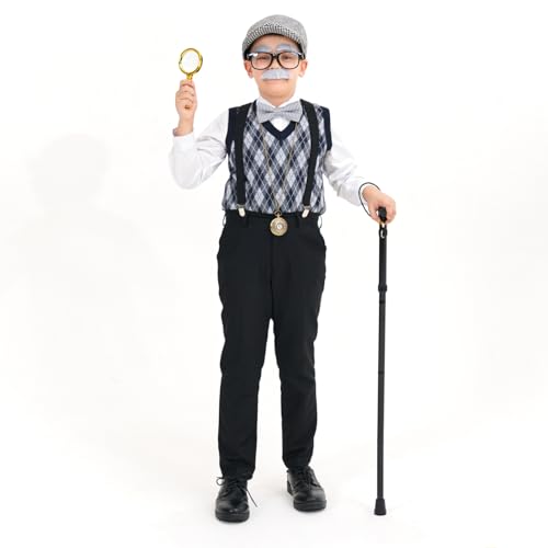Disfraz de Abuelo para Niños MGparty miniatura 5