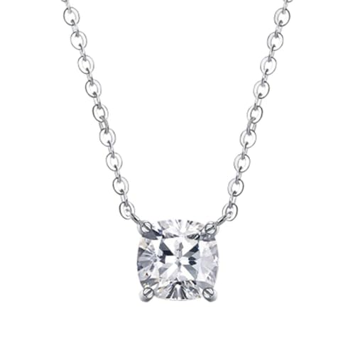 Collar Redondo Exquisito para niñas con colgante de circón brillante