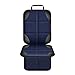 XHYANG Car Seat Protector 1 Pack Car Seat Cushion Mat Thickest Padding,Waterproof 600D Fabric Car Seat Covers for Non-Slip Backing Mesh Pockets for Baby and Pet (Blue, 1 Pc)