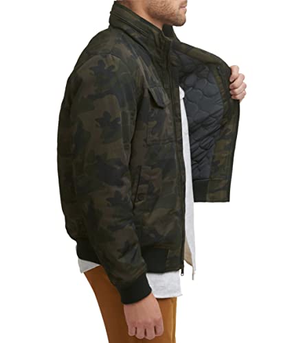 Image of DOCKERS Men's Quilted Lined Flight Bomber Jacket