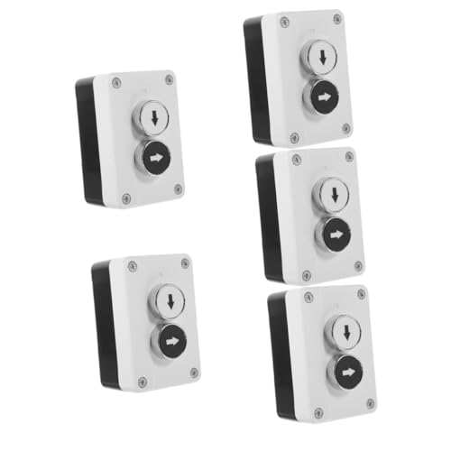 Pulsador de 660v momentáneo ABS con estanqueidad exterior para control de motor