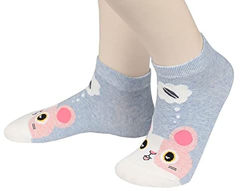 Pranavi collection Women & Girls Ankle length Cotton Socks (Multicolor) Combo Pair of 1-image-27